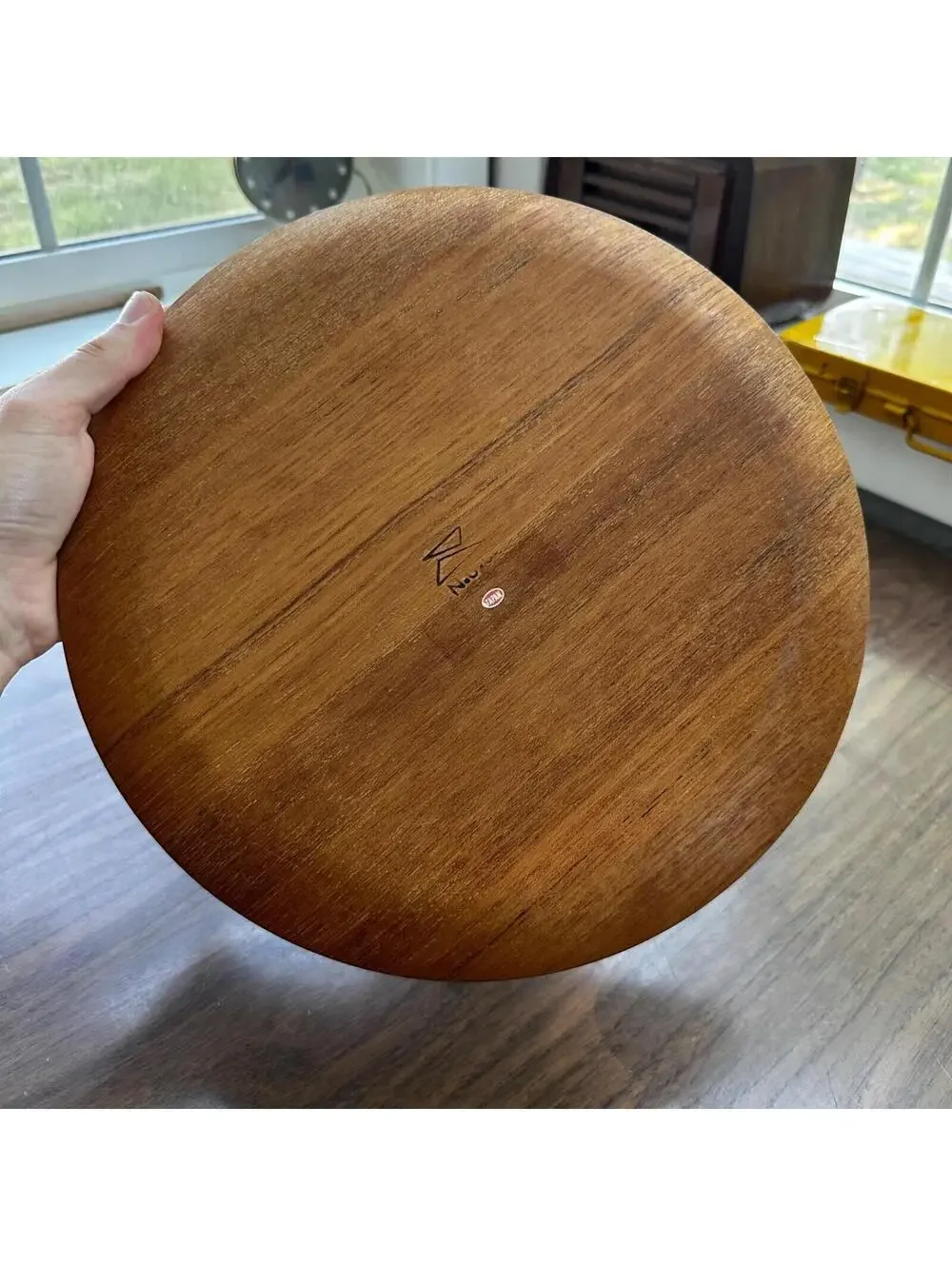 Shigemichi Aomine Teak Tray Plate Japan MCM Eames Nelson Round And Square Lot 2